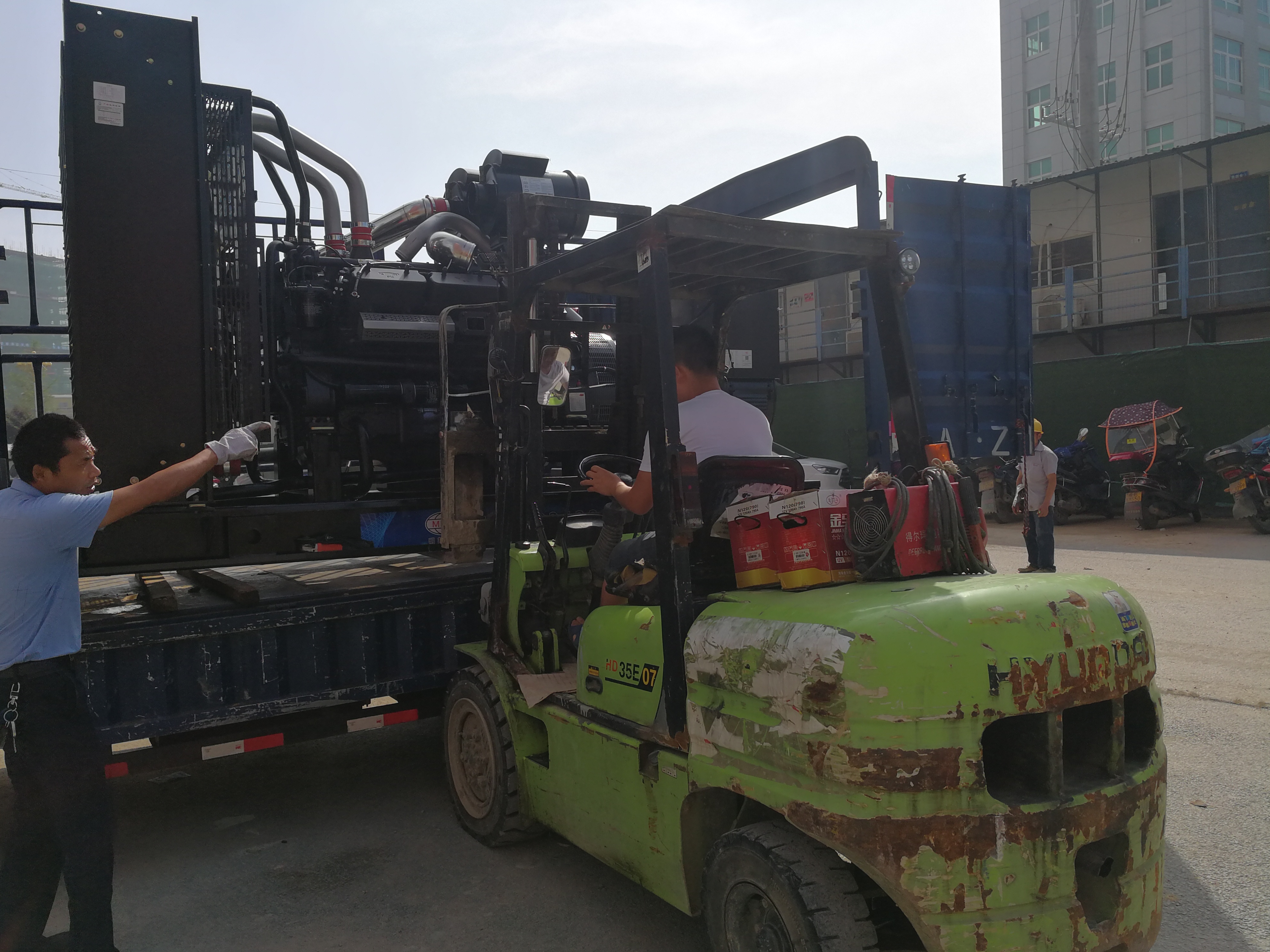 500kw上柴发电机组