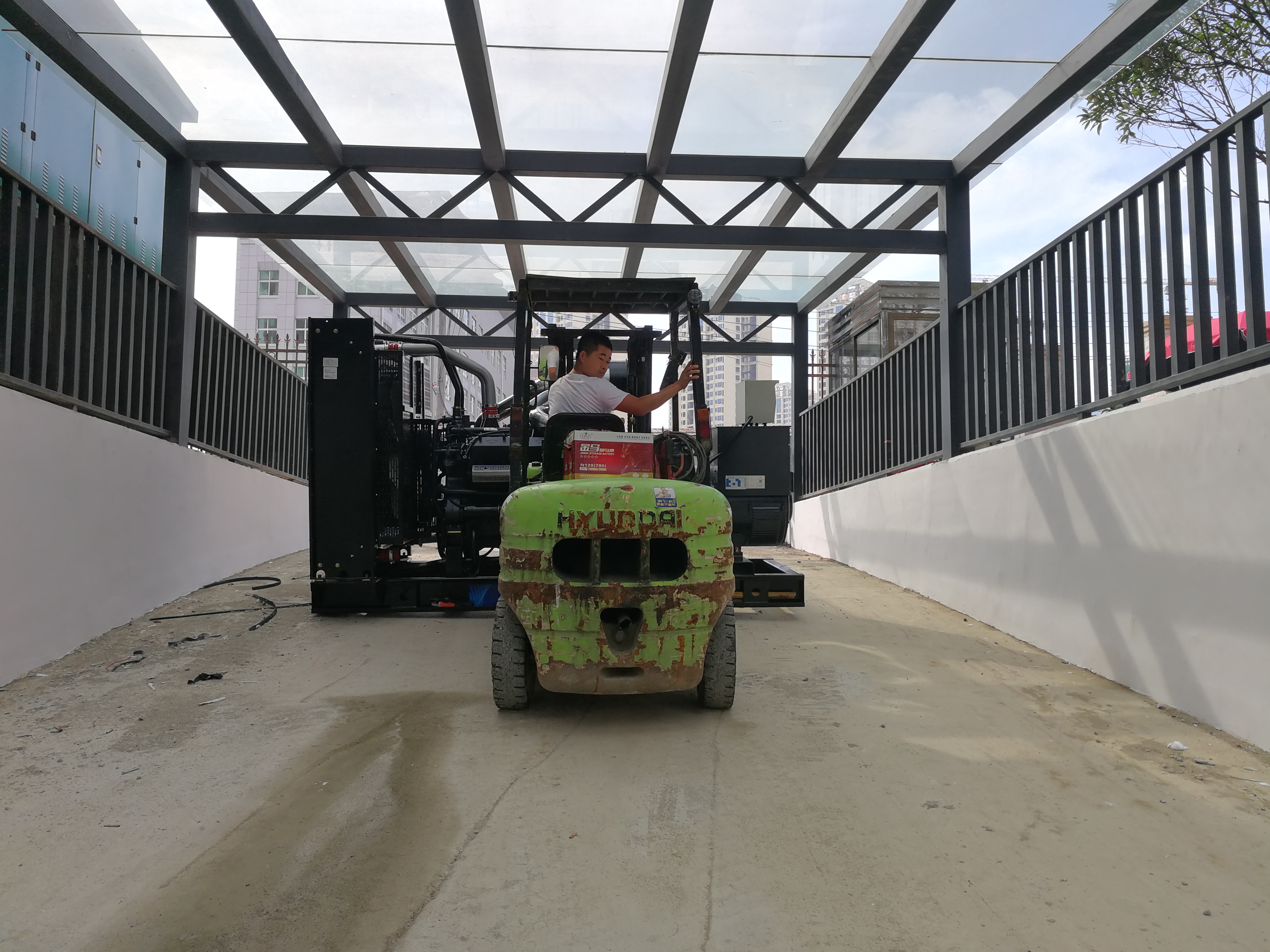 500kw上柴发电机组