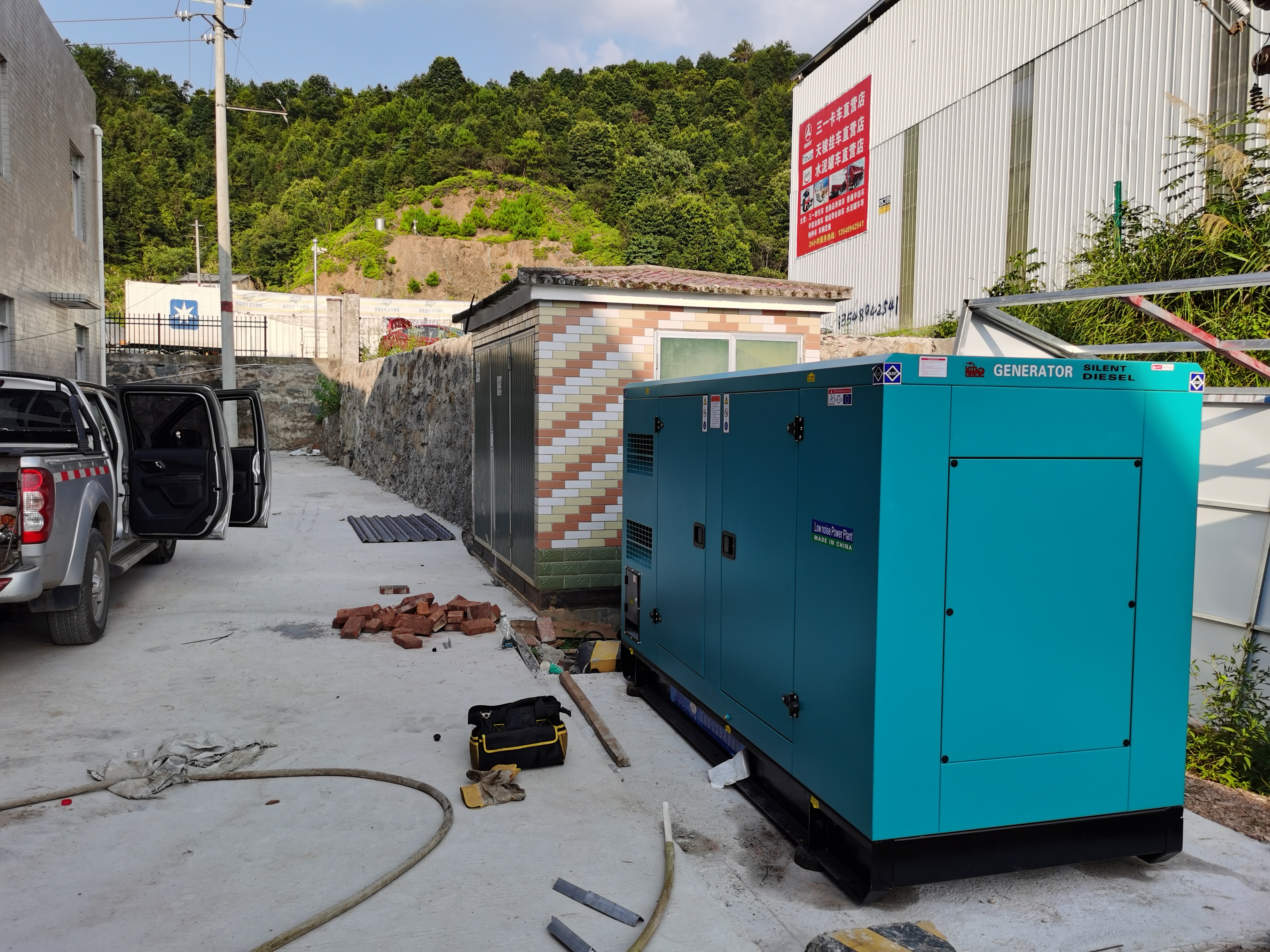 200kw静音箱发电机