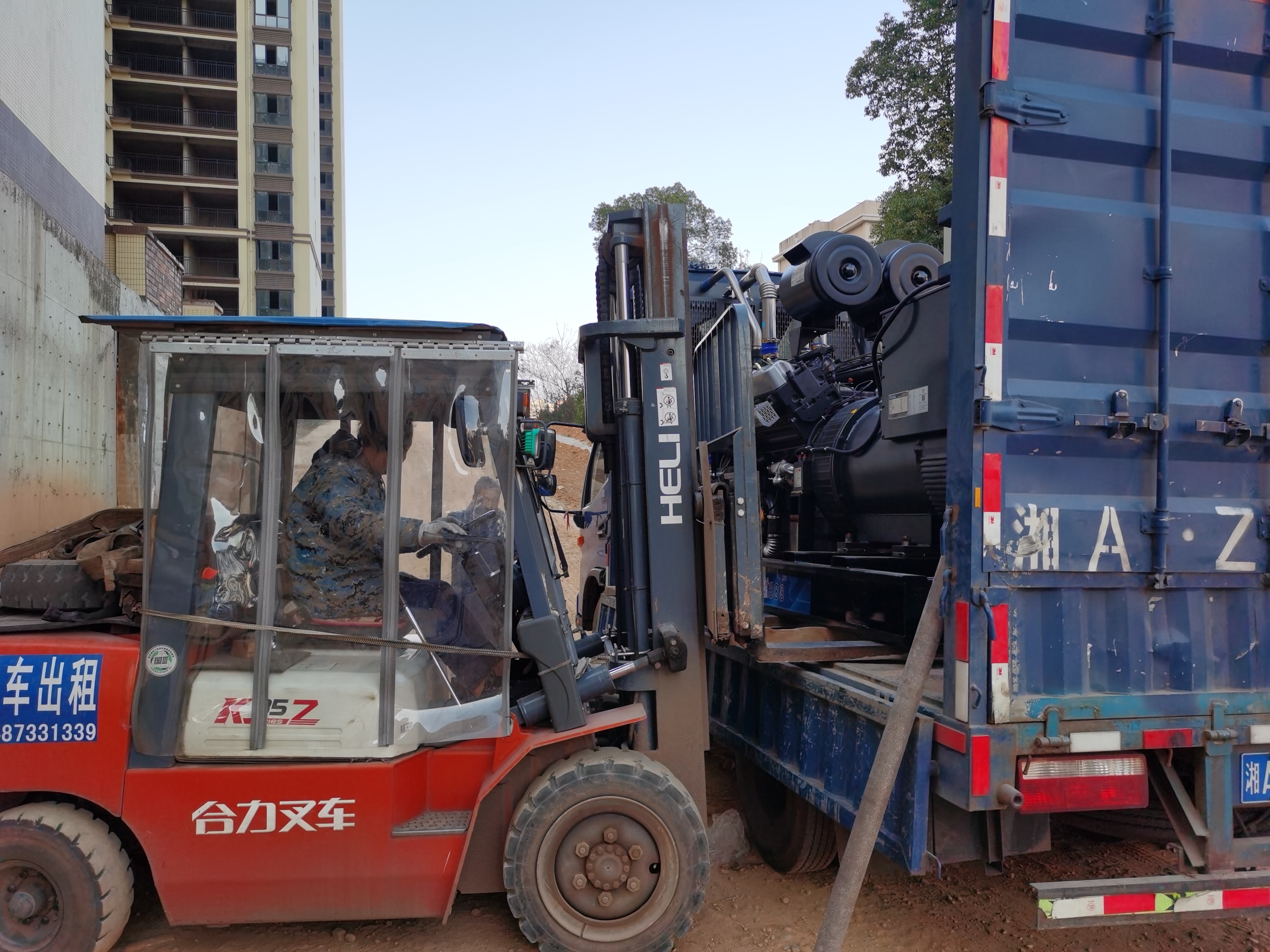 600kw上柴发电机